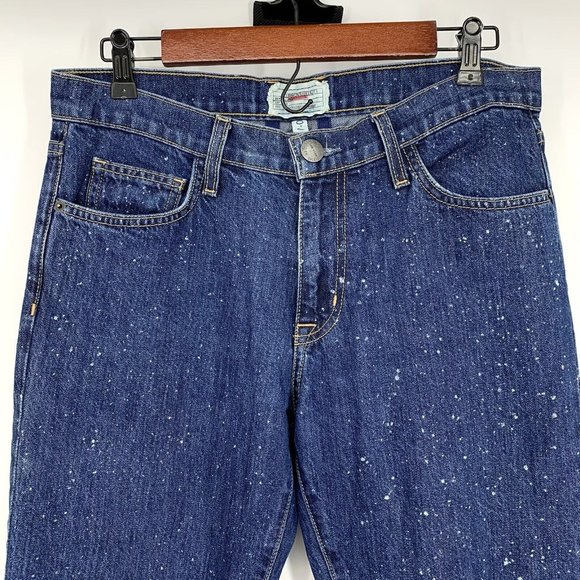Current Elliott Jeans The Fling Blue White Constellation Relaxed - Picture 5 of 11